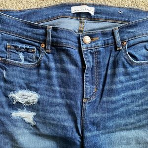 Loft skinny ankle jeans